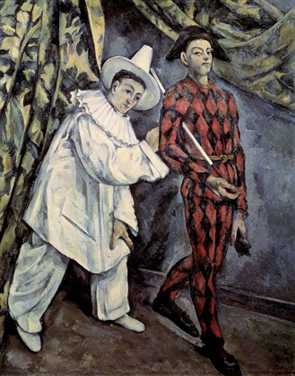 Picture of PIERROT AND HARLEQUIN (MARDI GRAS), 1888