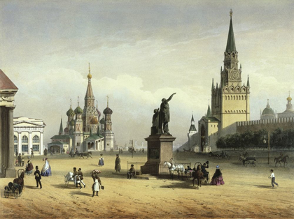 Picture of VIEW OF RED SQUARE (FROM MOSCOW AND THE SUBURBS)