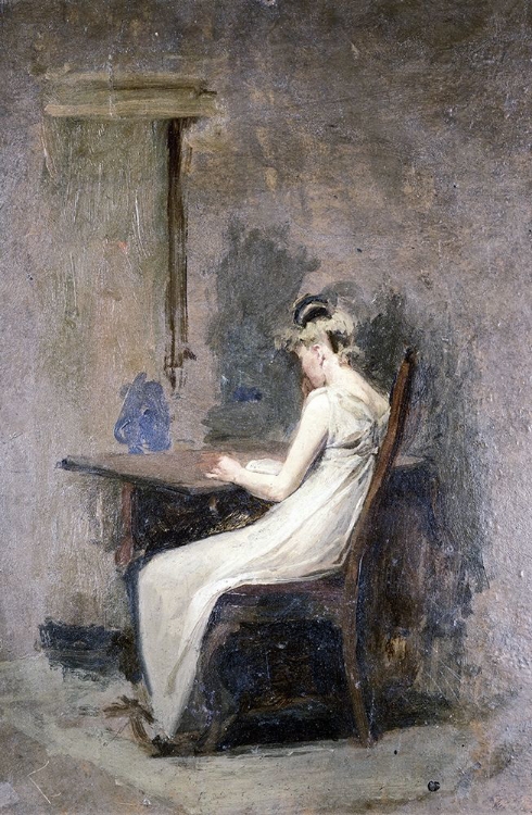 Picture of WOMAN READING