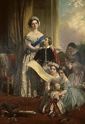 Picture of QUEEN VICTORIA AND HER CHILDREN