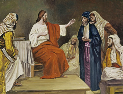 Picture of JESUS IN THE SYNAGOGUE