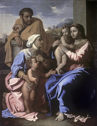 Picture of THE HOLY FAMILY WITH JOHN THE BAPTIST AND ST. ELIZABETH
