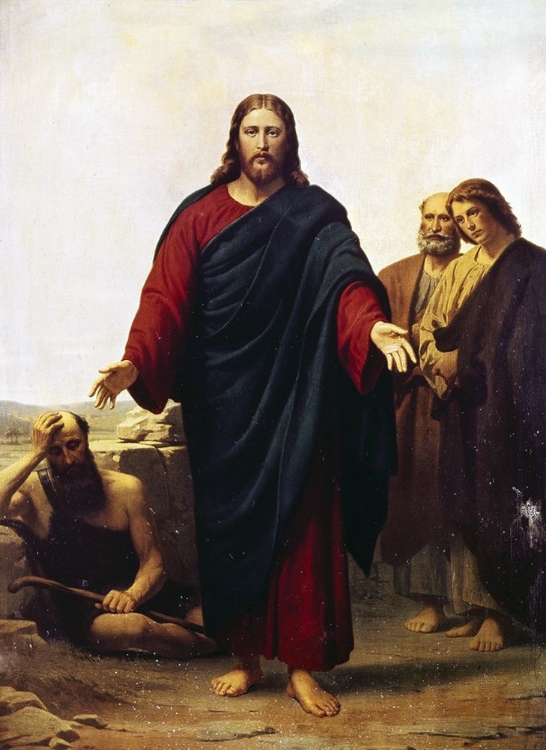 Picture of CHRIST WITH HIS DISCIPLES