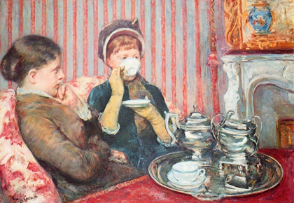 Picture of A CUP OF TEA 1880