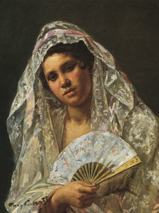 Picture of A SEVILLE BELLE 1873