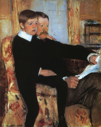 Picture of ALEXANDER AND HIS SON ROBERT 1885