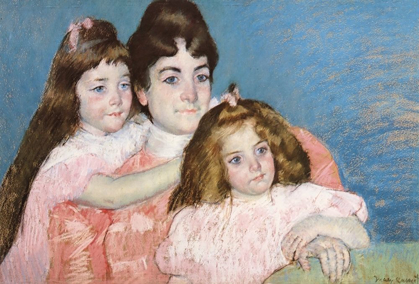 Picture of MADAME AUDE AND HER TWO DAUGHTERS 1899