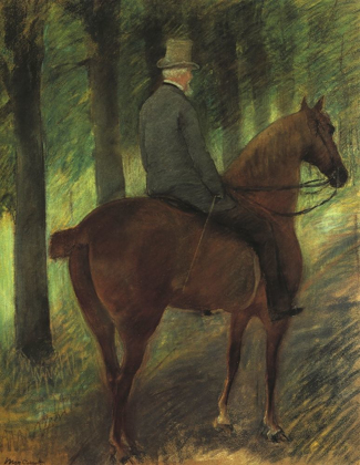 Picture of MR ROBERT S ON HORSEBACK 1885