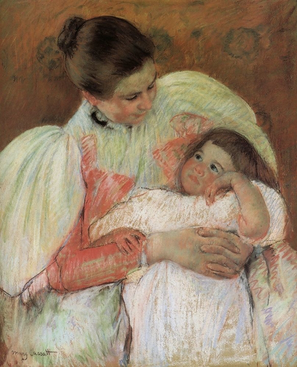 Picture of NURSE AND CHILD 1897