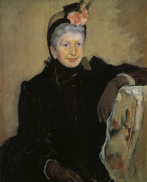 Picture of PORTRAIT OF AN ELDERLY LADY 1883