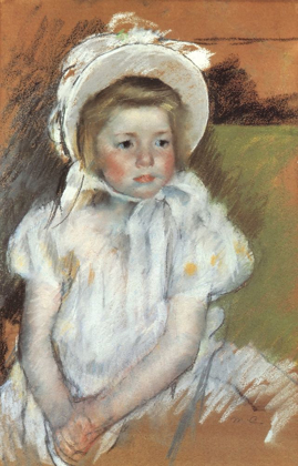 Picture of SIMONE IN A WHITE BONNET 1901