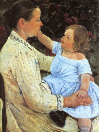 Picture of THE CHILDS CARESS 1891