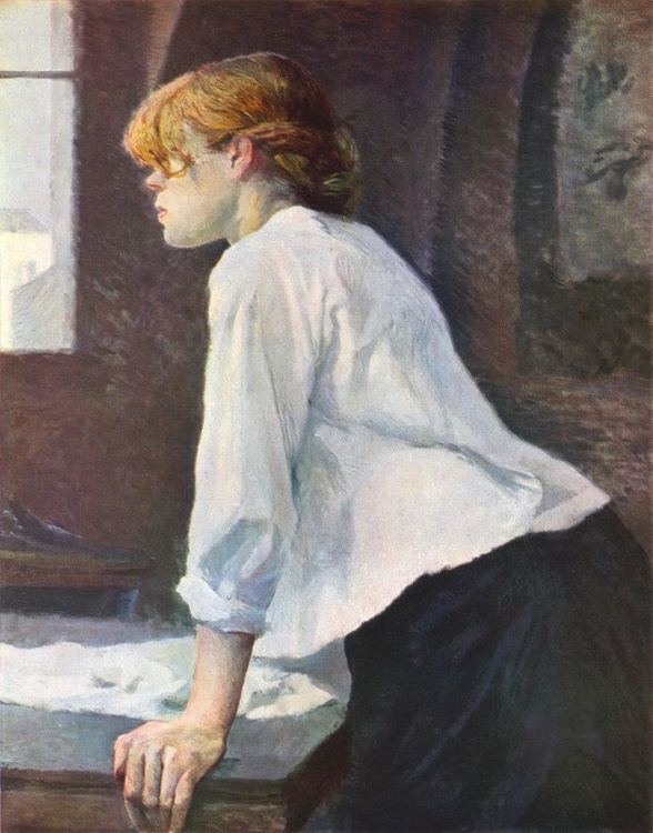 Picture of THE LAUNDRESS 1889