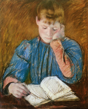 Picture of THE PENSIVE READER 1894