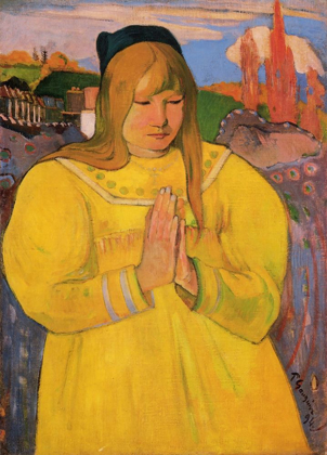 Picture of BRETON WOMAN IN PRAYER
