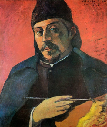 Picture of SELF PORTRAIT WITH PALETTE