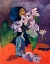 Picture of STILL LIFE WITH FLOWERS AND IDOL