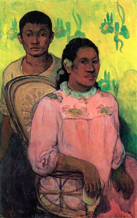 Picture of TAHITIAN WOMAN AND BOY