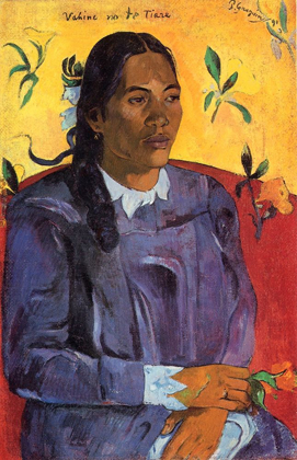 Picture of WOMAN WITH A FLOWER
