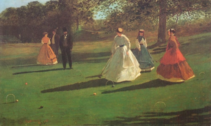 Picture of THE CROQUET PLAYERS