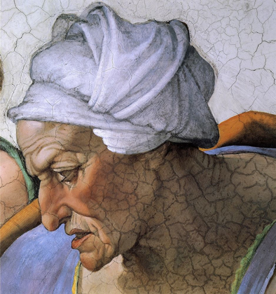 Picture of THE CUMEAN SIBYL (DETAIL)