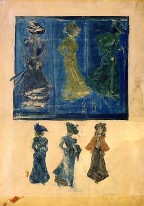 Picture of SIX SKETCHES OF LADIES
