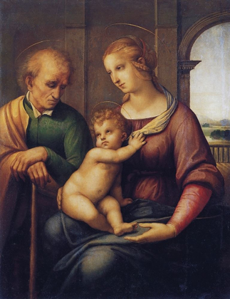 Picture of HOLY FAMILY WITH ST JOSEPH