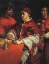 Picture of LEO X WITH CARDINALS DE MEDICI AND DE ROSSI