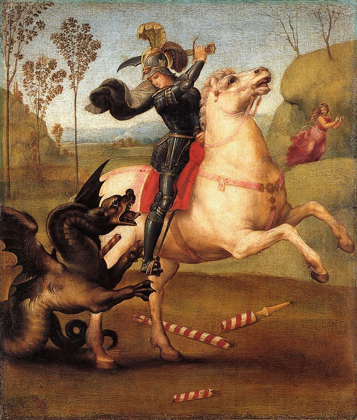 Picture of ST GEORGE AND THE DRAGON