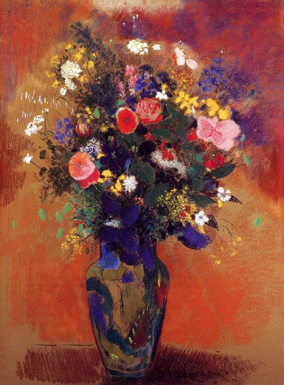 Picture of BOUQUET IN A PERSIAN VASE