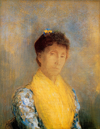 Picture of WOMAN WITH A YELLOW BODICE
