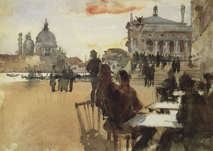 Picture of CAFE ON THE RIVA DEGLI SCHIAVONI