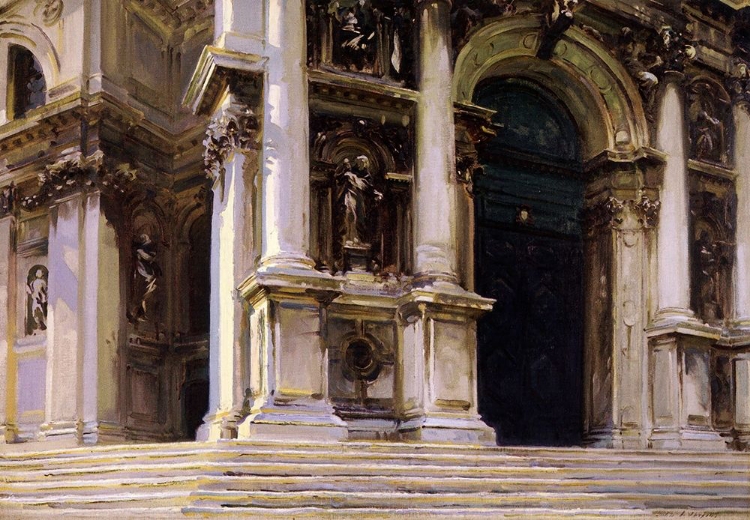 Picture of ENTRANCE TO SANTA MARIA DELLA SALUTE, VENICE, 1909