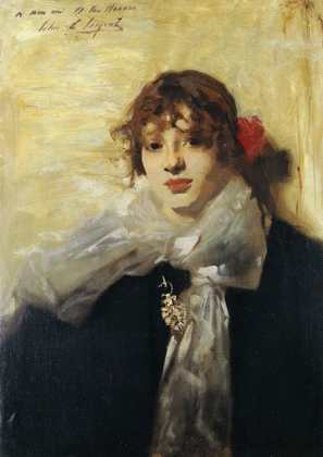 Picture of HEAD OF A YOUNG WOMAN 1880-82