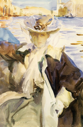 Picture of JANE DE GLEHN IN A GONDOLA, 1904
