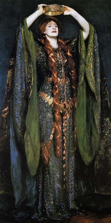 Picture of MISS ELLEN TERRY AS LADY MACBETH