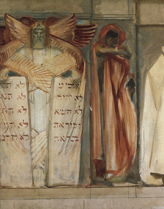 Picture of STUDY FOR FRIEZE OF THE PROPHETS (DETAIL), 1893