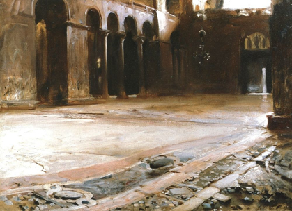 Picture of THE PAVEMENT OF SAINT MARKS, 1898