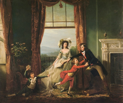 Picture of THE SITWELL CHILDREN, 1787