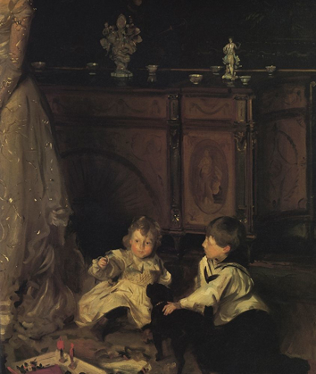 Picture of THE SITWELL FAMILY (DETAIL)