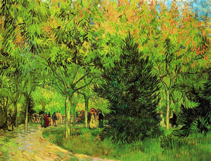 Picture of LANE IN PUBLIC GARDENS ARLES