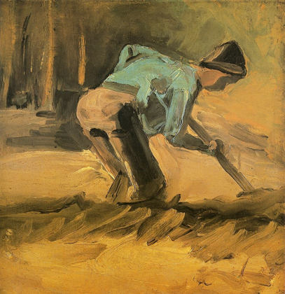 Picture of MAN DIGGING