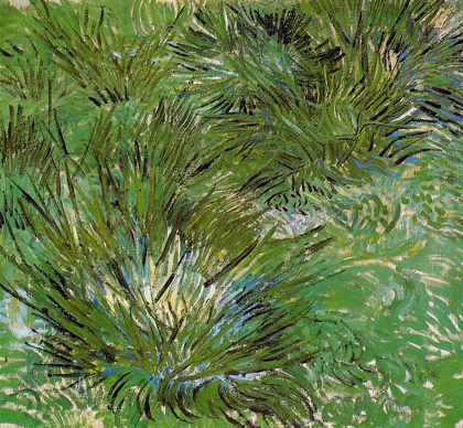 Picture of CLUMPS OF GRASS 1889