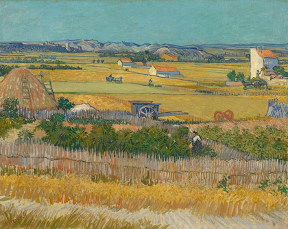 Picture of HARVEST AT LA CRAU AND MONTMAJOUR