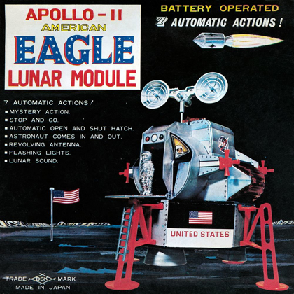 Picture of APOLLO-11 AMERICAN EAGLE LUNAR MODULE