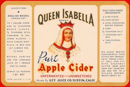 Picture of QUEEN ISABELLA PURE APPLE CIDER