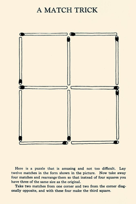 Picture of A MATCH TRICK