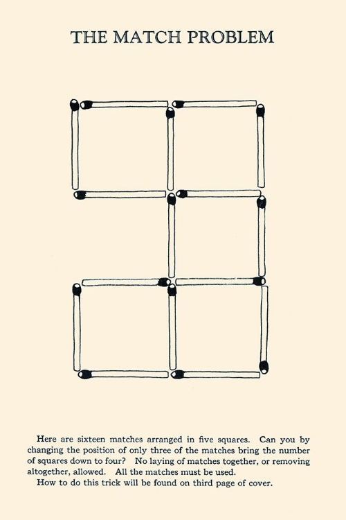 Picture of THE MATCH PROBLEM