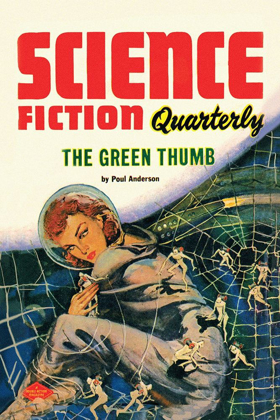 Picture of SCIENCE FICTION QUARTERLY: LITTLE PEOPLE OF THE SPACE WEB