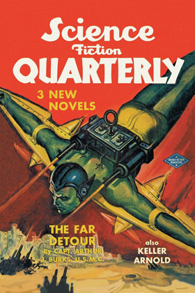 Picture of SCIENCE FICTION QUARTERLY: ROCKET MAN ATTACKS